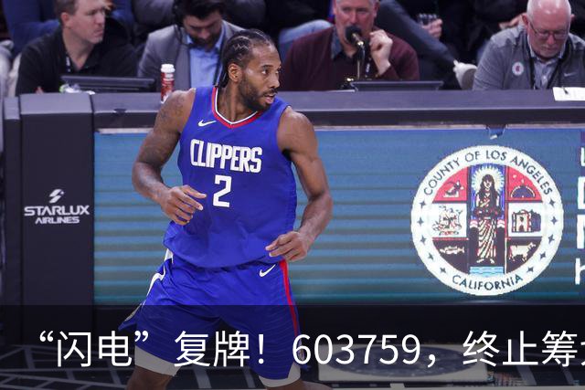 “闪电”复牌!603759,终止筹划重大事项